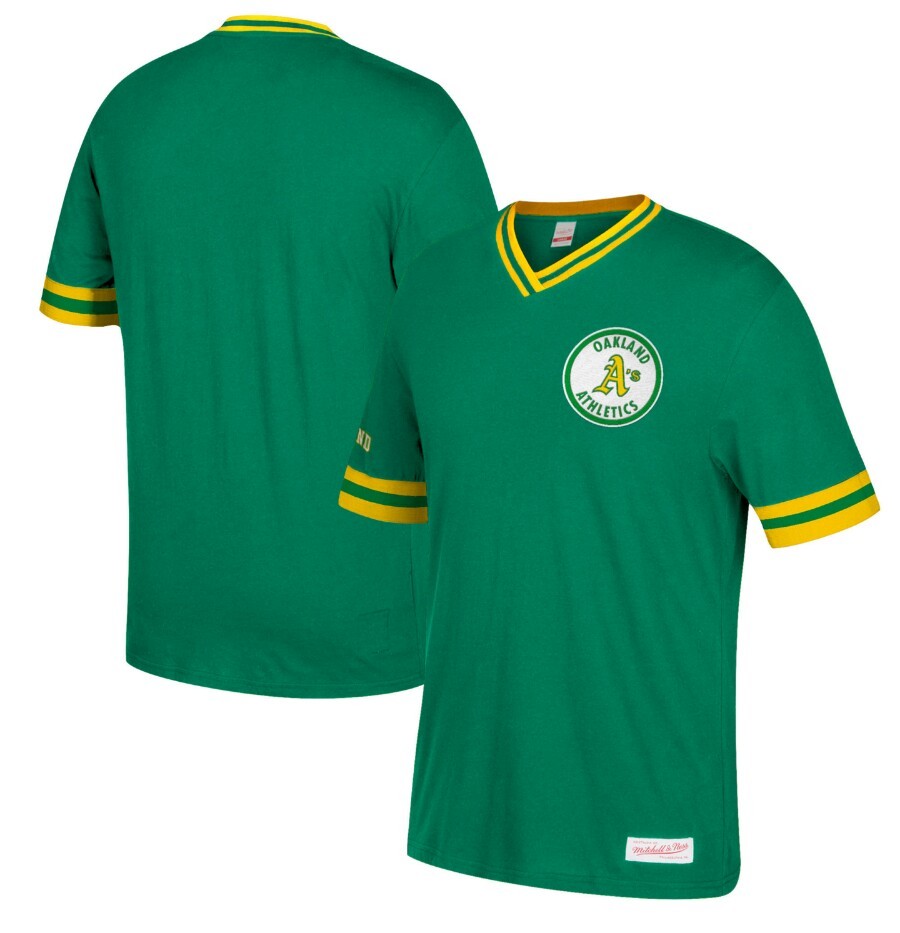 oakland a's green jersey